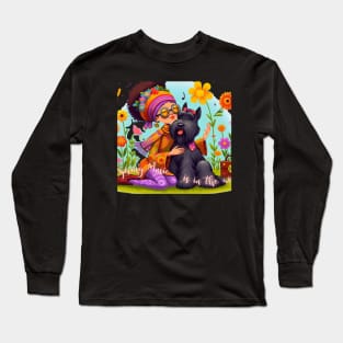 Dog Mom & Furbaby Festival Adventure Long Sleeve T-Shirt